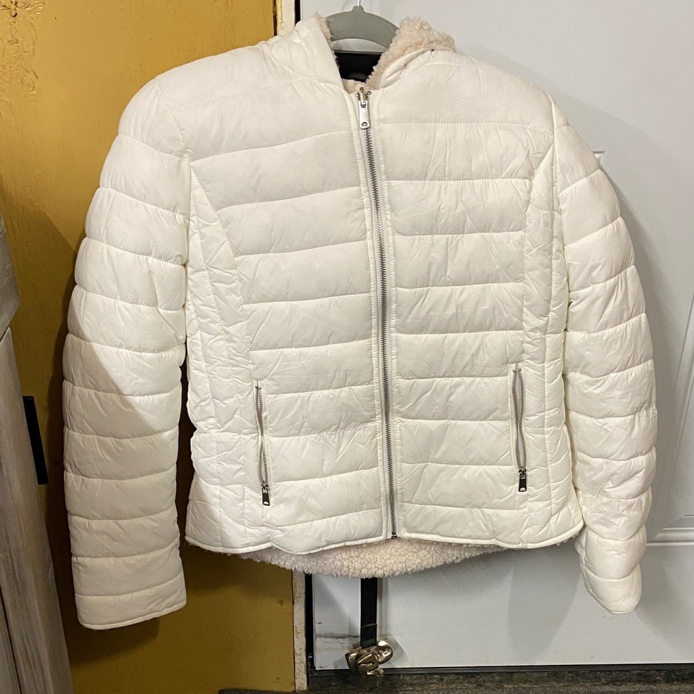 White Puffer Jacket